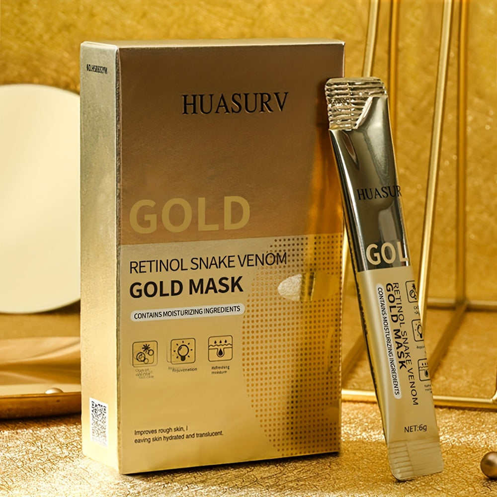 Mascarilla Facial con Retinol y Péptidos, Hidratación Profunda