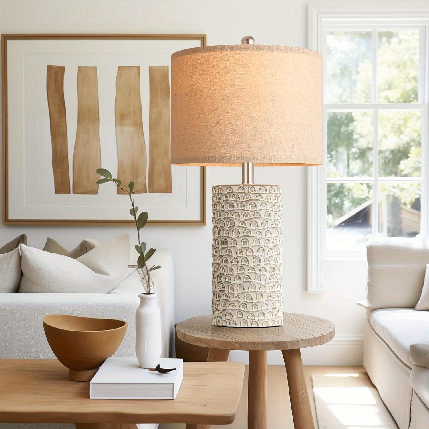 Set de 2 Lámparas de Mesa Modernas de Cerámica