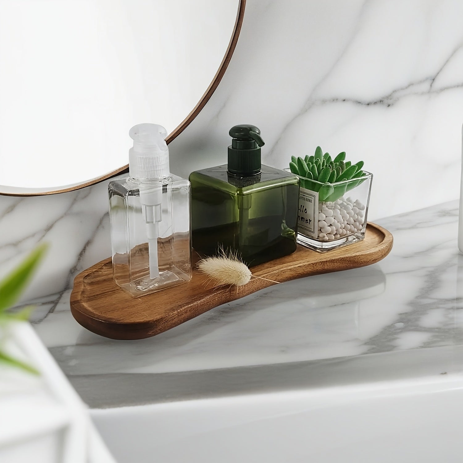 Bandejas de Madera para Baño: Almacenaje Elegante y Funcional