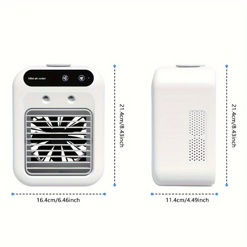 Mini Portable Desktop Fan with Water Cooling 