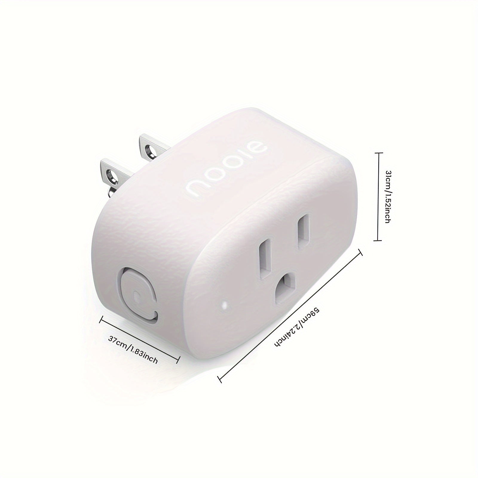 Enchufe Inteligente WiFi Nooie NSP01 - Control por Voz y Remoto