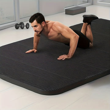 Esterilla de Yoga 2m Negra - Antideslizante y Acolchada