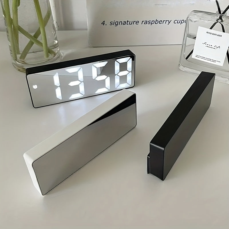 Reloj Despertador LED de Mesa con Pantalla Digital y Función de Alarma