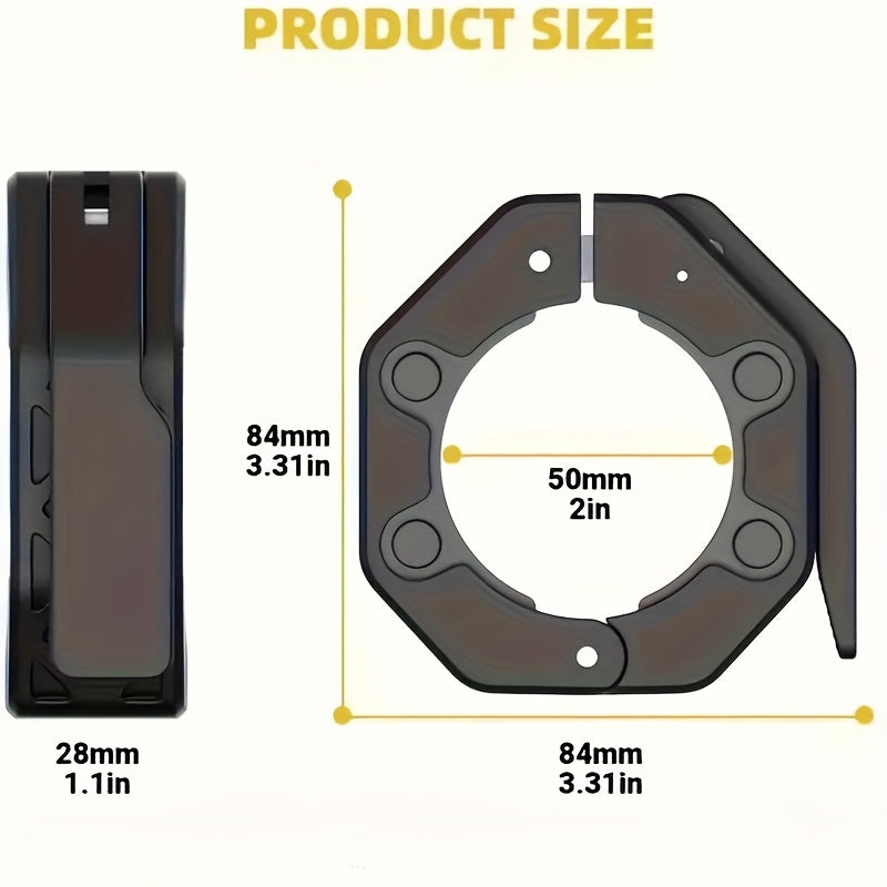 Cierre de Seguridad para Pesas, Antideslizante, 2 Piezas