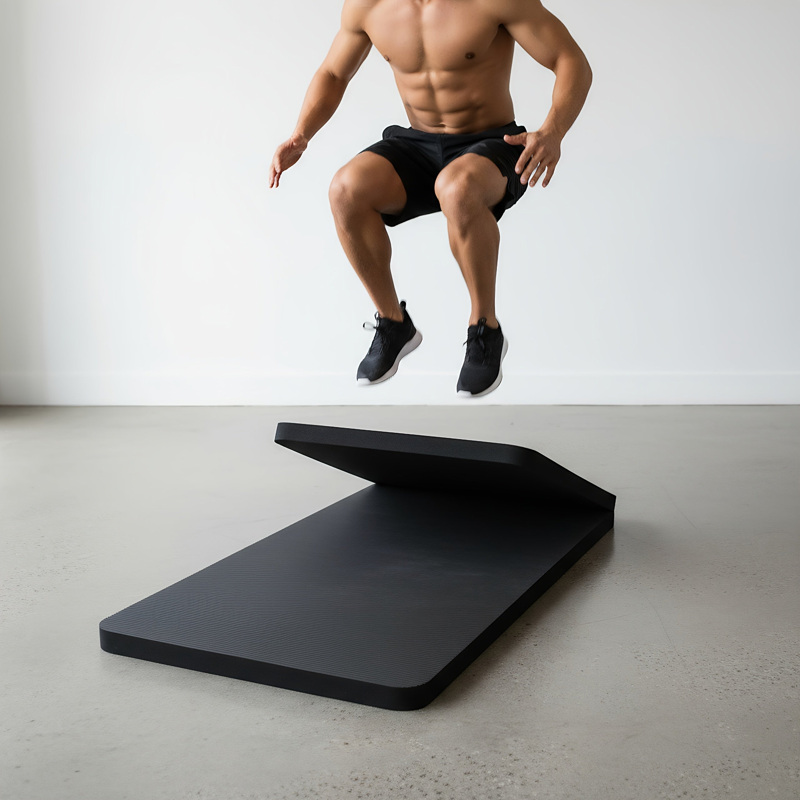 Esterilla de Yoga 2m Negra - Antideslizante y Acolchada