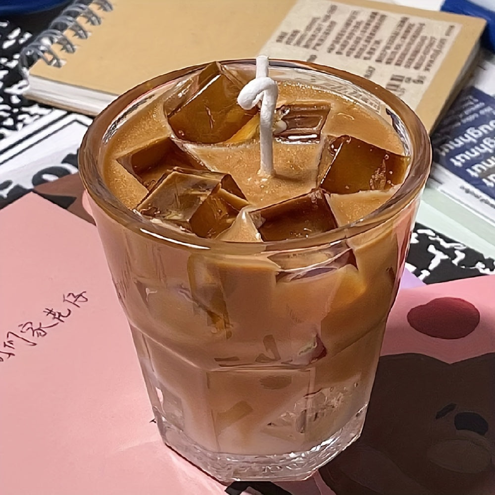 Coffee Scented Candle 200g with Intense Aroma for Indoor Use 