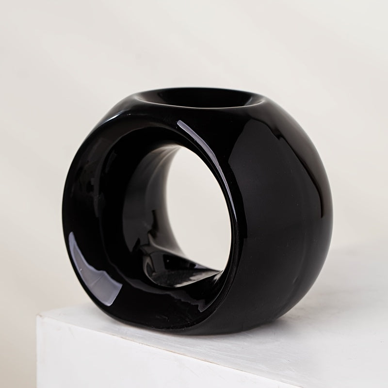 Oval Ceramic Oil Burner for Aromatherapy 