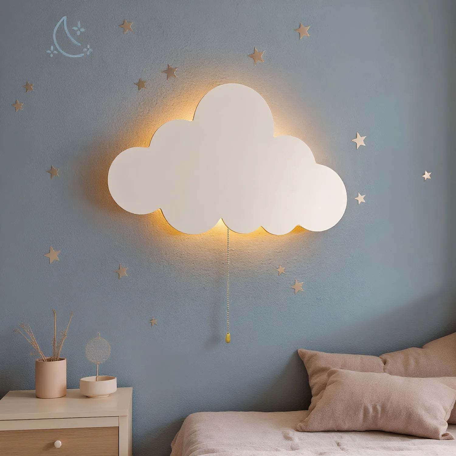 Luz de Nube Flotante para Dormitorios Infantiles