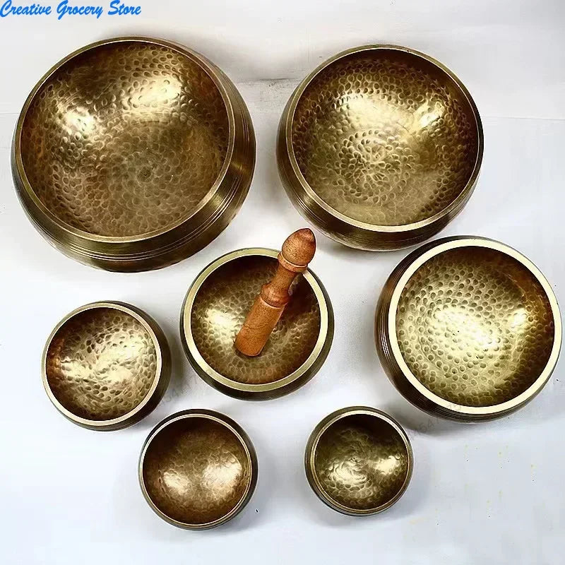 Cuenco tibetano para meditación y terapia musical