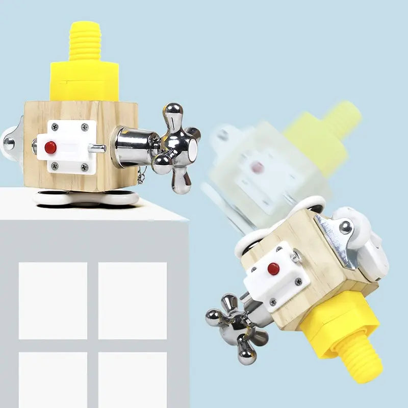 Cubo de Juguete Montessori para Niños - Aprendizaje Sensorial