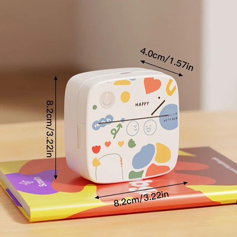 Mini Portable 58mm Bluetooth Thermal Printer for Android and iOS 