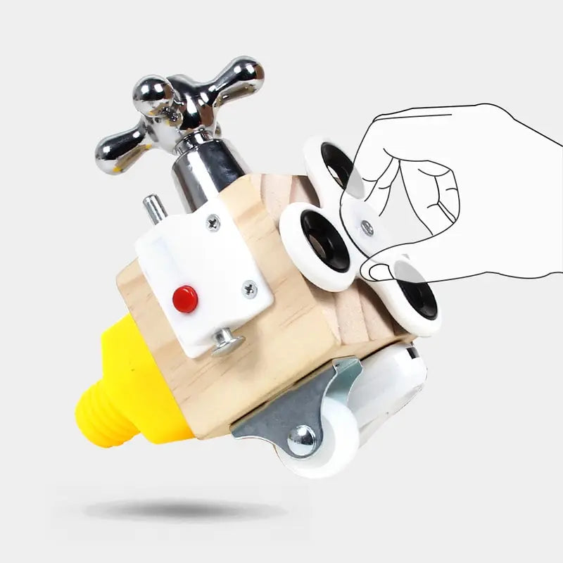 Cubo de Juguete Montessori para Niños - Aprendizaje Sensorial