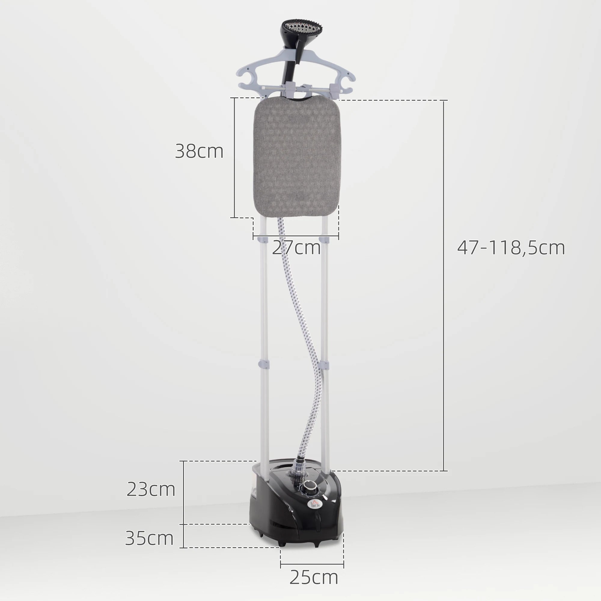 Plancha Vertical HOMCOM 1950W 2L con Temperatura Ajustable