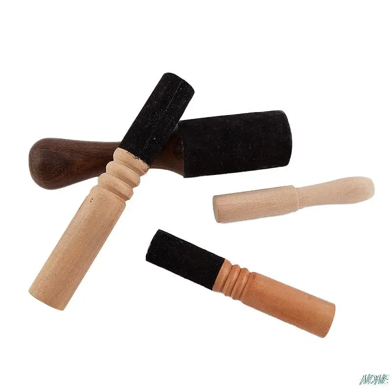 Cuenco Tibetano de Meditación con Mazo de Cuero