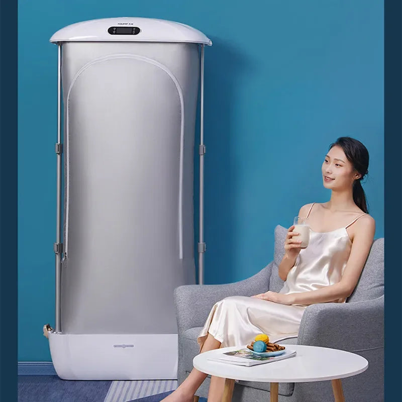 Automatic steam dryer for clothes care 