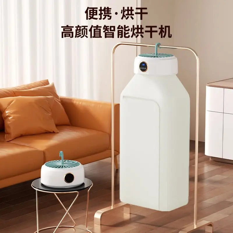 Secador de ropa portátil plegable con esterilización