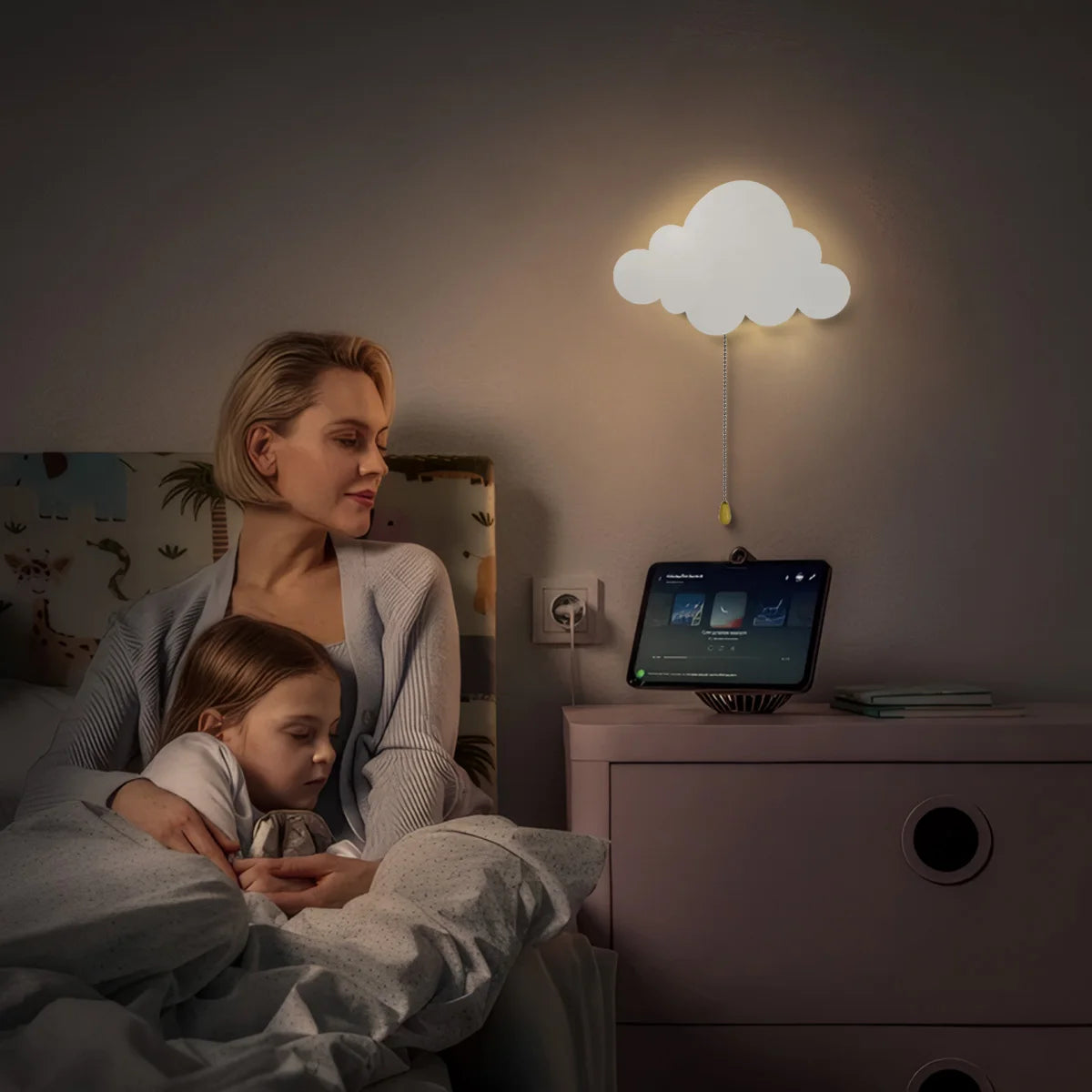Luz de Nube Flotante para Dormitorios Infantiles