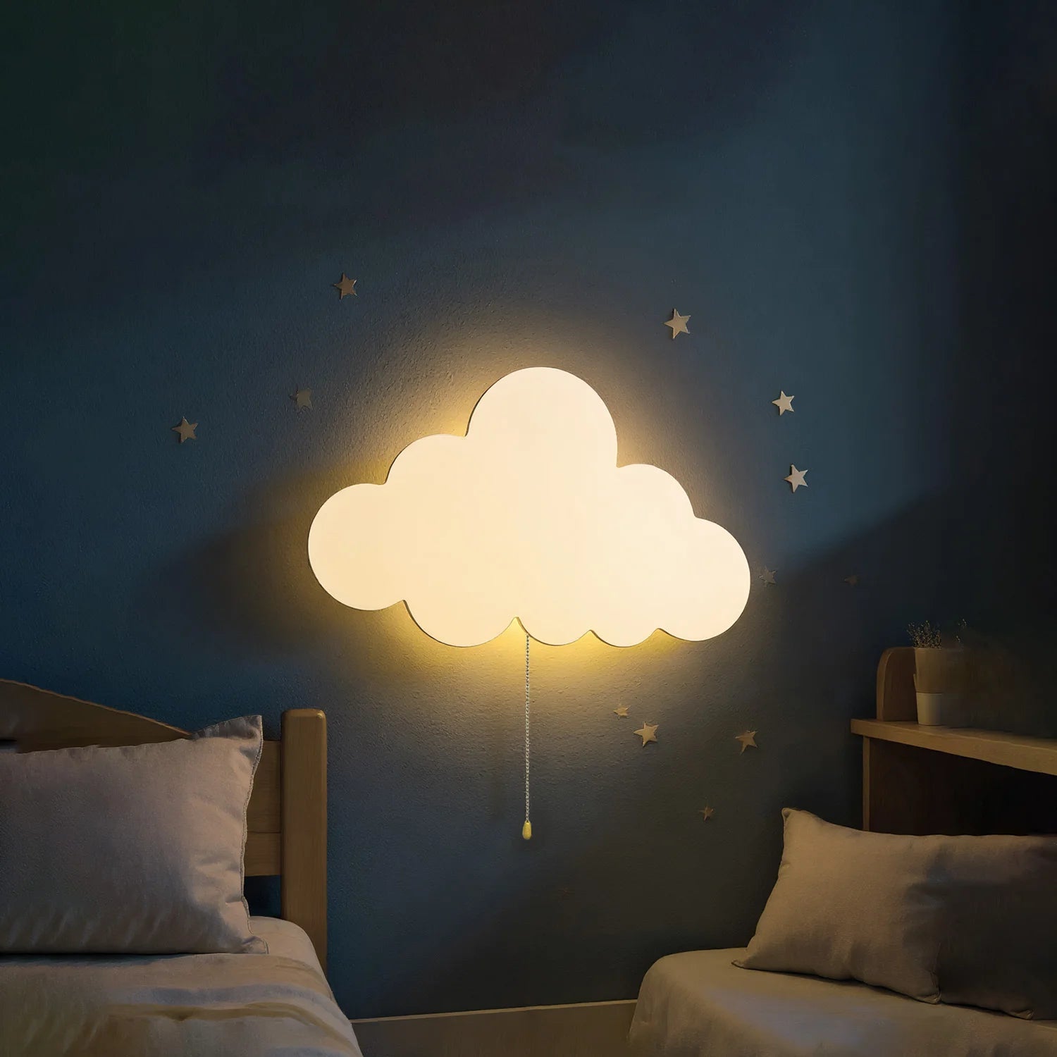 Luz de Nube Flotante para Dormitorios Infantiles