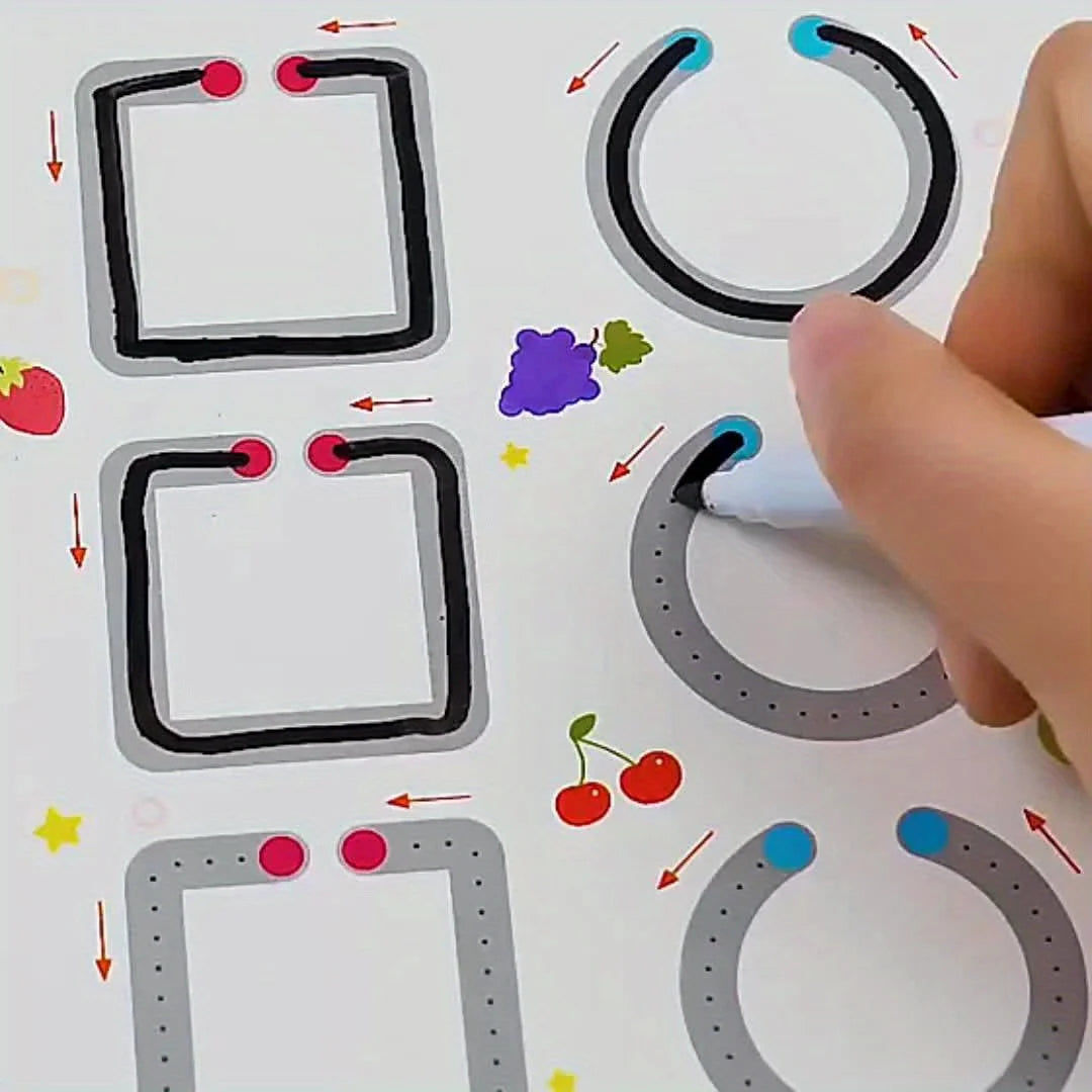Reusable Calligraphy Practice Notebook for Children 
