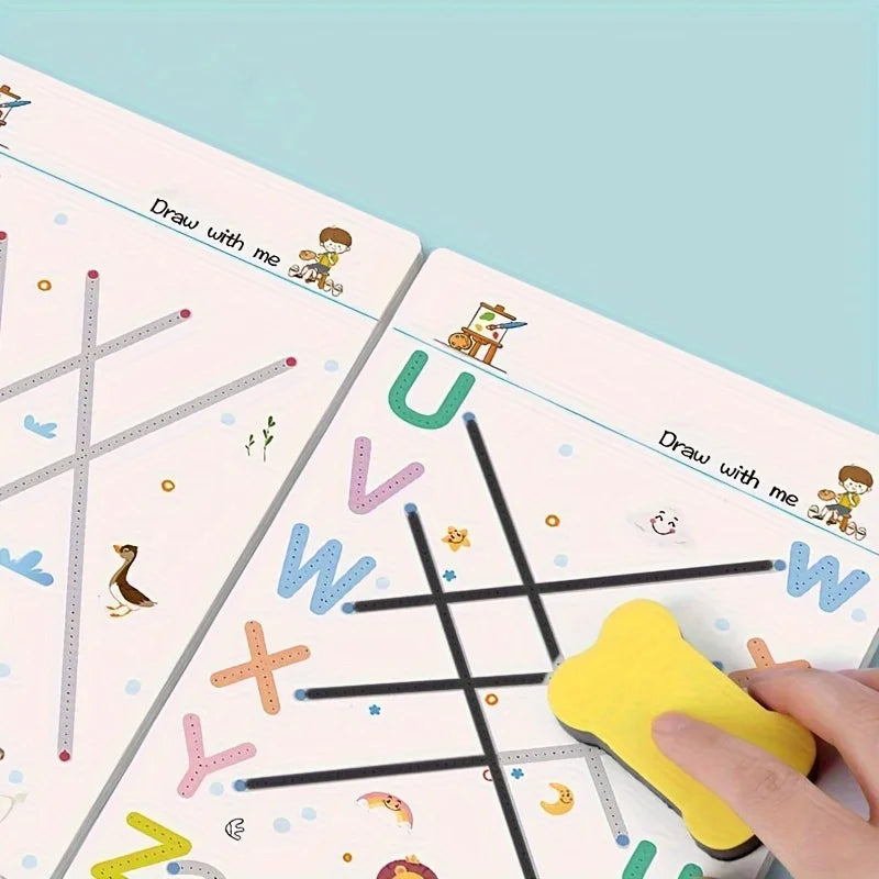 Reusable Calligraphy Practice Notebook for Children 