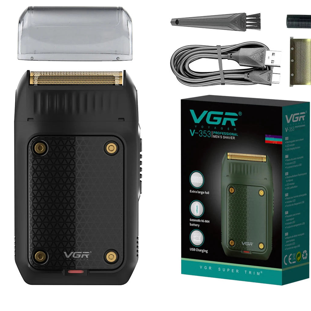 Afeitadora eléctrica VGR V-353 recargable para hombres