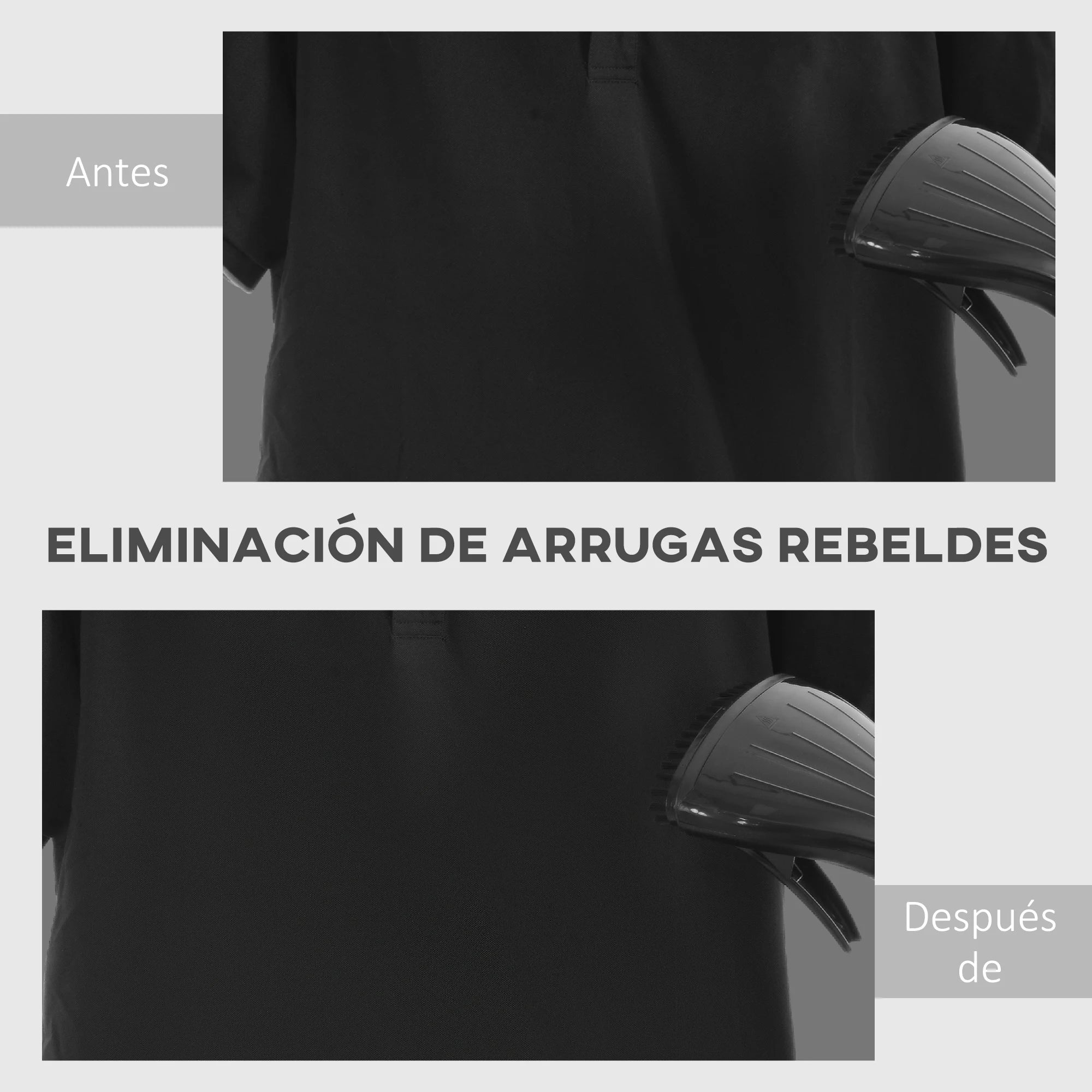 Plancha Vertical HOMCOM 1950W 2L con Temperatura Ajustable