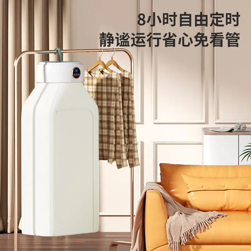 Secador de ropa portátil plegable con esterilización