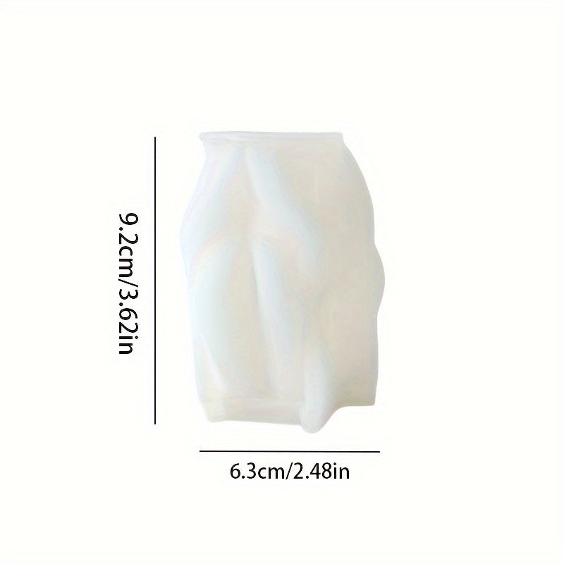 Silicone Mold for Rotating Geometric Candle 