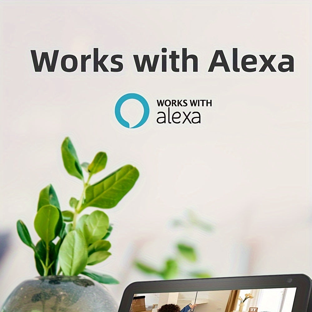 Cámara de Seguridad Interior 2K 360° con WiFi y Audio Bidireccional